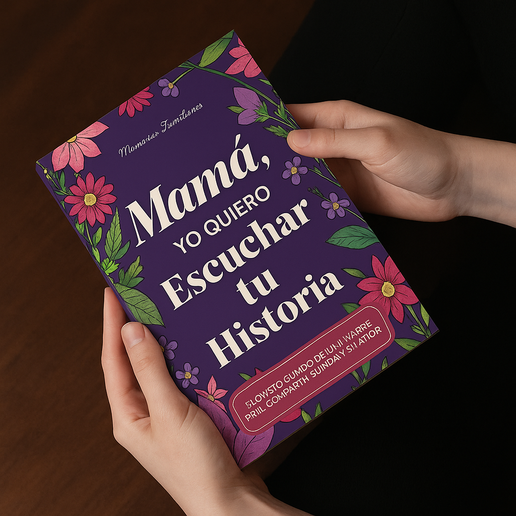(Spanish) Mom, I Want to Hear Your Story: A Mother’s Guided Journal